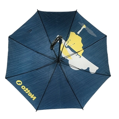 مظلة إطار من الألياف الزجاجية مفتوحة أوتوماتيكية بقطر 110 سم طباعة رقمية
