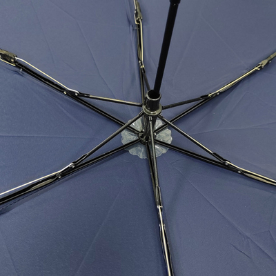 أخف 3 مظلة قابلة للطي مع ضلوع الكربون اليدوية مفتوحة 19 بوصة 6 لوحات