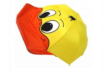 مظلة بطة صفراء ثلاثية الأبعاد للأطفال ، مظلة بطة للأطفال قوية مقاومة للرياح