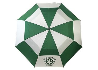 اثنين من طبقات كبيرة الحجم المظلات المظلات الترويجية المخصصة ، مظلة نمط الجولف