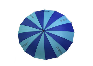 J الشكل مظلة عصا خشبية ، المطر مظلة مظلة مقبض خشبي حفل زواج الإطار