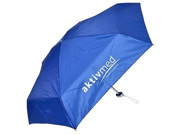 3 طيات إطار معدني مخصص المظلات الترويجية ، مظلة نمط الجولف