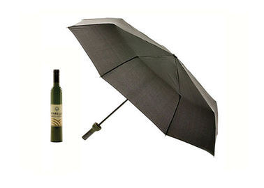 21 بوصة زجاجة النبيذ على شكل مظلة شعار غني اللون مطبوعة للترويج