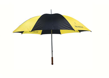 دليل مفتوح أكبر حجم مخصص جولف مظلة مظلة خشبية للريح