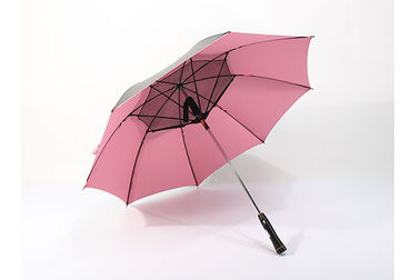 105 سم مظلة يدوية مفتوحة مع وظيفة البطارية ، مظلة تبريد مع مروحة