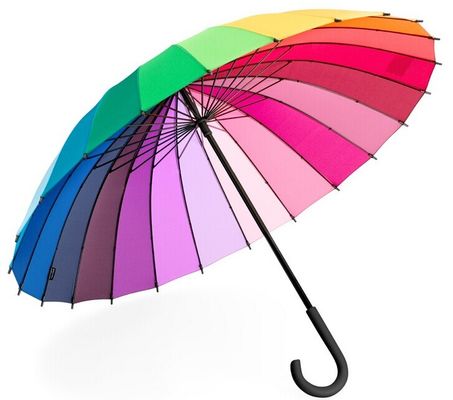 مظلات غولف مستقيمة بأربعة وعشرين ضلوع من رينبو