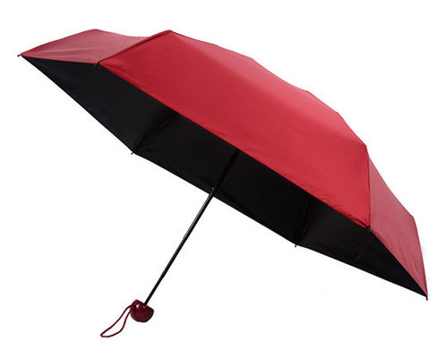 كبسولة طباعة ملونة سهلة الحمل 5 مظلة قابلة للطي