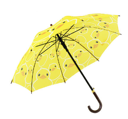 أطفال لطيف الأصفر بطة J مقبض مظلة الغولف المدمجة