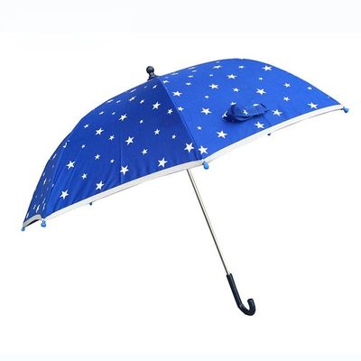 مظلة مستقيمة مقاومة للرياح من قماش حريري مدمجة بطول 93.5 سم