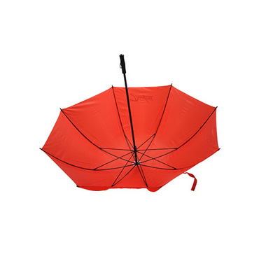 BSCI الترويجية مظلة الغولف المطبوعة مع رمح معدني 8 مم