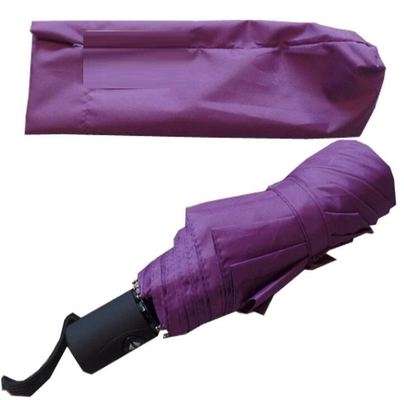 قماش حريري يندبروف مظلة صغيرة قابلة للطي مع إطار من الألياف الزجاجية