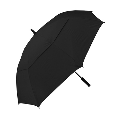 طبقة مزدوجة يندبروف السيارات المفتوحة على التوالي مظلة الغولف مع شعار مخصص