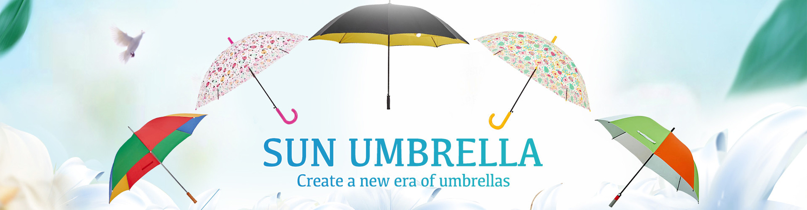 مظلة الغولف المدمجة