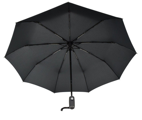 مظلة أوتوماتيكية بالكامل قابلة للطي 9 لوحات مقاومة للماء 3 مظلة قابلة للطي