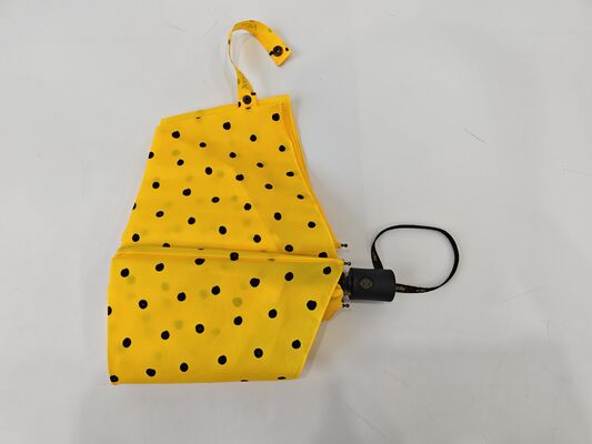 مظلة سفر أوتوماتيكية بقطر مفتوح 105 سم ومقبض مطاطي وطول مطوي 26 سم لسهولة الحمل