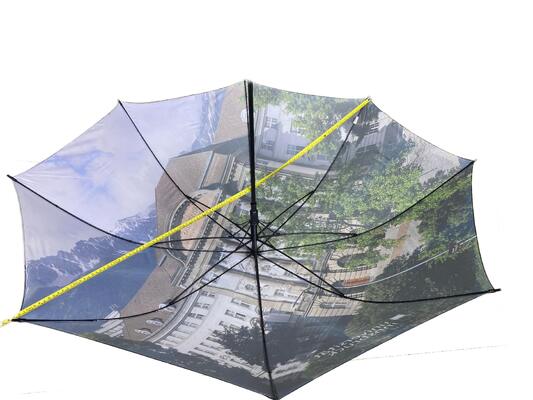 إطار معدني وألياف زجاجية إعلانات شخصية مظلات الغولف المطبوعة حسب الطلب مظلات حلول الهدايا للشركات