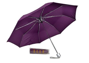 3 طيات إطار معدني مخصص المظلات الترويجية ، مظلة نمط الجولف