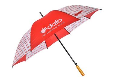 مزدوجة U الأضلاع الإطار المعدني الهدايا الترويجية المظلات ، مظلة نمط الغولف