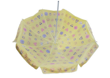مظلة الشاطئ الأصفر الترويجية الكبيرة ، مظلة الشاطئ الشخصية