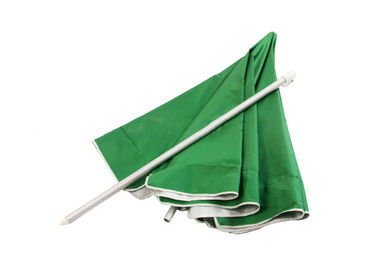 موقف المظلة المحمولة الأشعة فوق البنفسجية مظلة الشاطئ في الهواء الطلق 40 بوصة شعار الطباعة