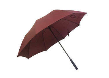 يندبروف ضخمة الغولف مظلة تصميم شعار مخصص للعواصف رياح عالية