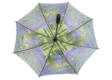 الرقمية الصغيرة المطبوعة السيارات المفتوحة للجولف مظلة ، قوي الغولف مظلة إيفا مقبض
