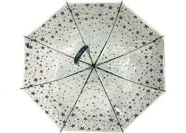 23 &quot;السيارات المفتوحة POE مظلة المطر شفافة مخصصة تصميم مظلة الإبداعية