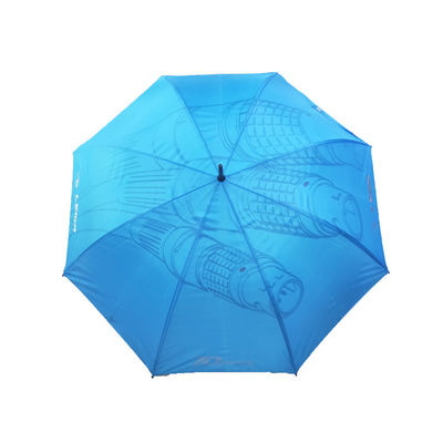 مظلة جولف مدمجة مقاس 19 بوصة 6 أضلاع معدنية مقاومة للرياح