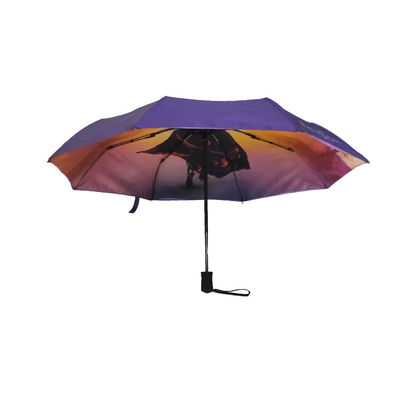 مظلة قابلة للطي بطبقة مزدوجة مقاس 21 بوصة × 8 كيلو