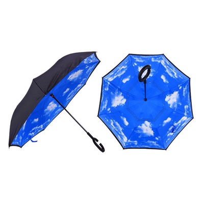 مقبض بلاستيك SGS مقلوب مظلة معكوسة
