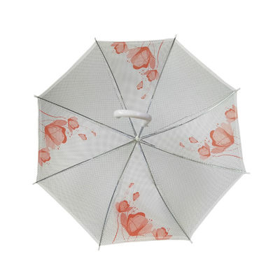 23 بوصة الإعلان الترويجي Windproof Golf Umbrellas Digital Printing