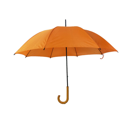 تعزيز مقبض بلاستيك قماش حريري مظلة المطر عصا