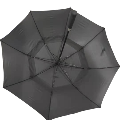 مظلة جولف أوتوماتيكية بطبقة مزدوجة مقاومة للرياح للرجال