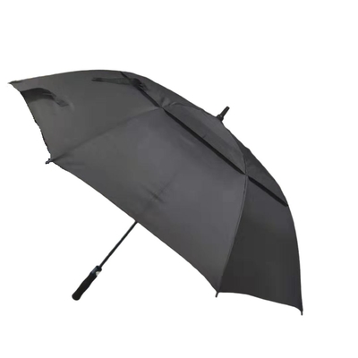 مظلة جولف أوتوماتيكية بطبقة مزدوجة مقاومة للرياح للرجال
