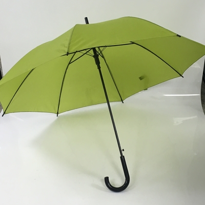 الترويجية RPET قماش حريري السيارات المفتوحة عصا مظلة قطرها 105 سم