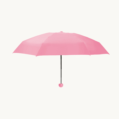 مظلة سوبر ميني 19 بوصة × 6 كيلو قماش حريري مضادة للأشعة فوق البنفسجية مع جراب